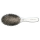 Масажний гребінець Olivia Garden Expert Care Oval Boar Silver з натуральною щетиною