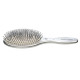 Масажний гребінець Olivia Garden Expert Care Oval Nylon Silver з нейлоновою щетиною