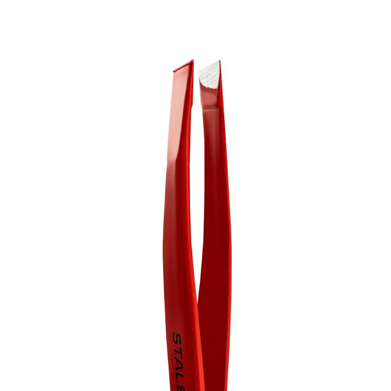 Пінцет для брів STALEKS PRO EXPERT 11 TYPE 3 RED TE-11/3R