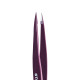 Пінцет точковий для брів STALEKS PRO EXPERT 11 TYPE 5 VIOLET TE-11/5V