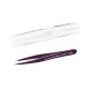 Пінцет точковий для брів STALEKS PRO EXPERT 11 TYPE 5 VIOLET TE-11/5V