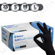 Перчатки нитриловые Medicom SafeTouch Extra Strong нестерильные черные без пудры