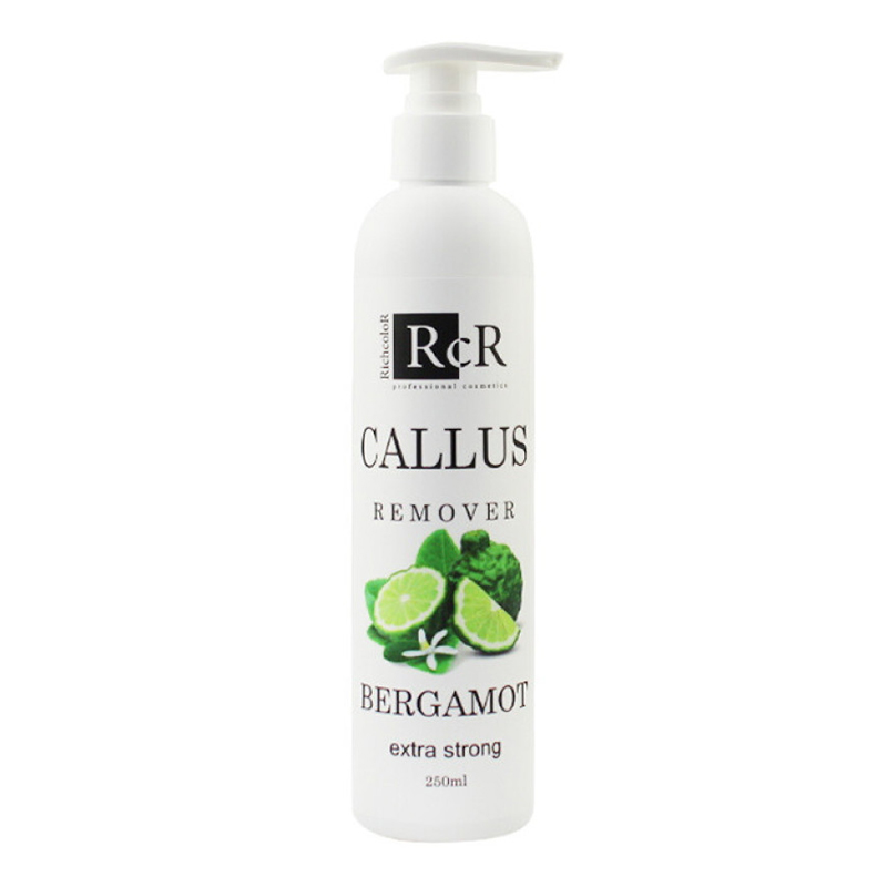 RichcoloR Callus Remover кислотний пілінг для ніг, бергамот (250 мл)