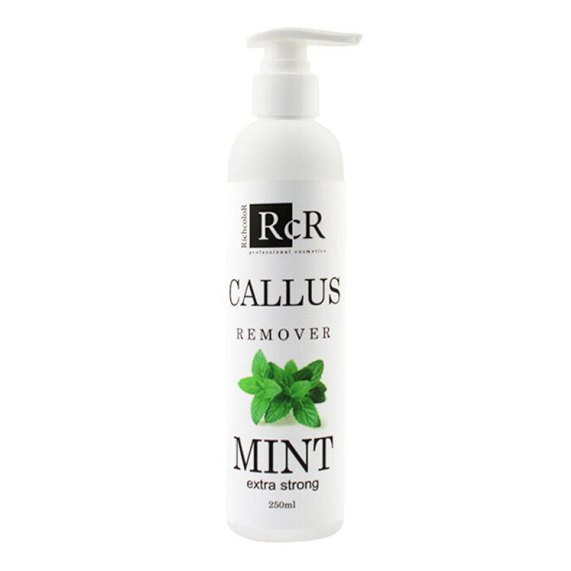 RichcoloR Callus Remover кислотний пілінг для ніг, м'ята (250 мл)
