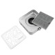 Витяжка настільна манікюрна Bucos MUSSON X2 Silver с вугільним HEPA-фильтром, 72W