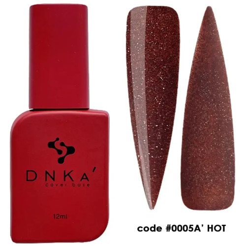 Камуфлююча база DNKa Cover Base №0005A Hot, 12 мл