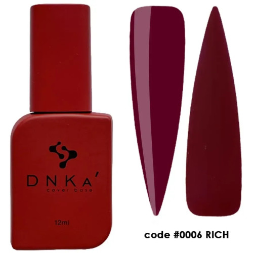 Камуфлююча база DNKa Cover Base №0006 Rich, 12 мл