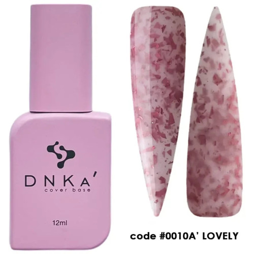 Камуфлирующая база DNKa Cover Base №0010A Lovely, 12 мл
