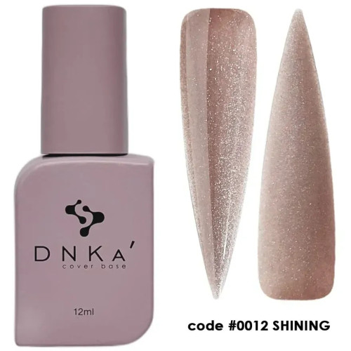 Камуфлююча база DNKa Cover Base №0012 Shining, 12 мл