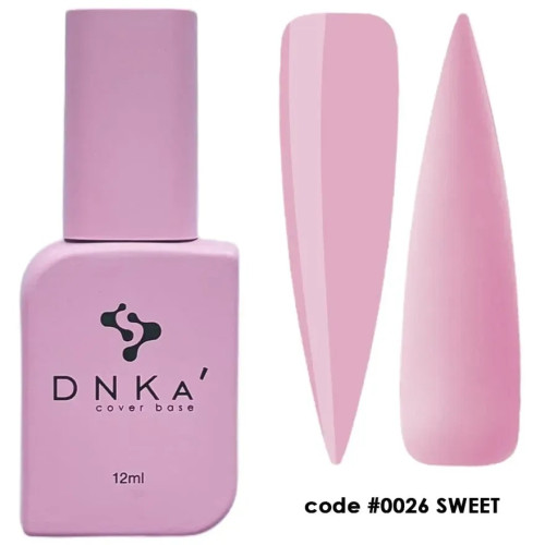 Камуфлююча база DNKa Cover Base №0026 Sweet, 12 мл
