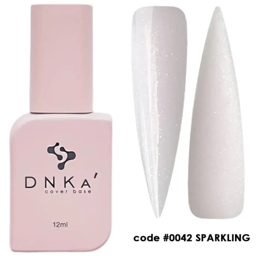 Камуфлююча база DNKa Cover Base №0042 Sparkling, 12 мл