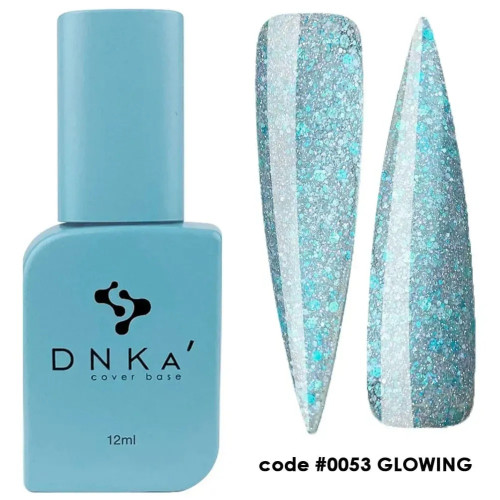 Камуфлююча база DNKa Cover Base №0053 Glowing, 12 мл
