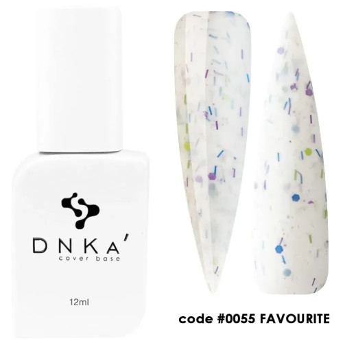 Камуфлююча база DNKa Cover Base №0055 Favourite, 12 мл