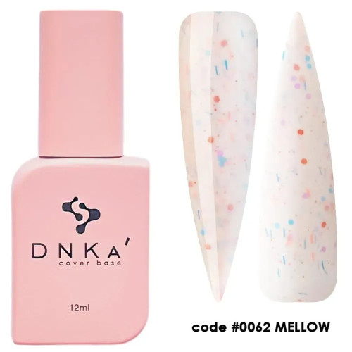 Камуфлирующая база DNKa Cover Base №0062 Mellow, 12 мл