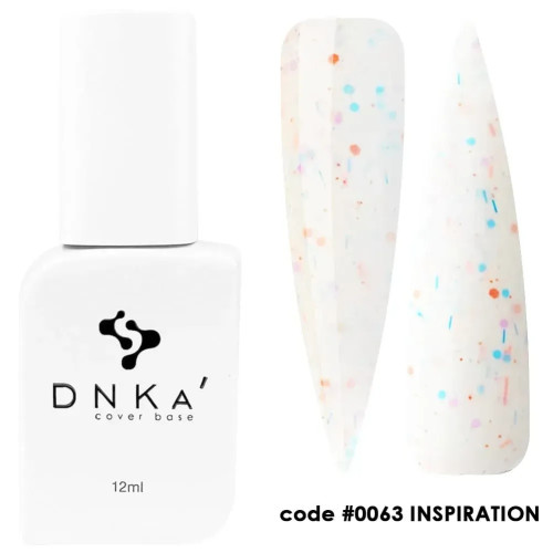 Камуфлююча база DNKa Cover Base №0063 Inspiration, 12 мл