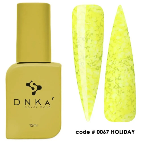 Камуфлююча база DNKa Cover Base №0067 Holiday, 12 мл
