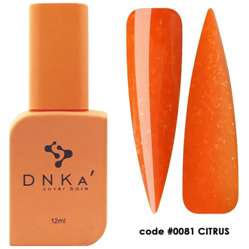 Камуфлююча база DNKa Cover Base №0081 Citrus, 12 мл