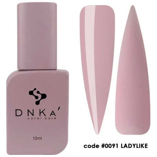 Камуфлююча база DNKa Cover Base №0091 Ladylike, 12 мл