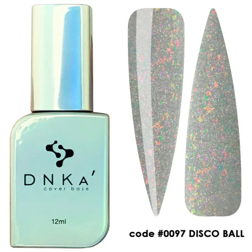 Камуфлирующая база DNKa Cover Base №0097 Disco Ball, 12 мл