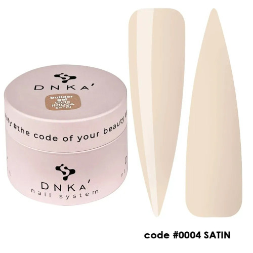 Моделирующий гель DNKa Builder Gel №0004 Satin, 30 мл