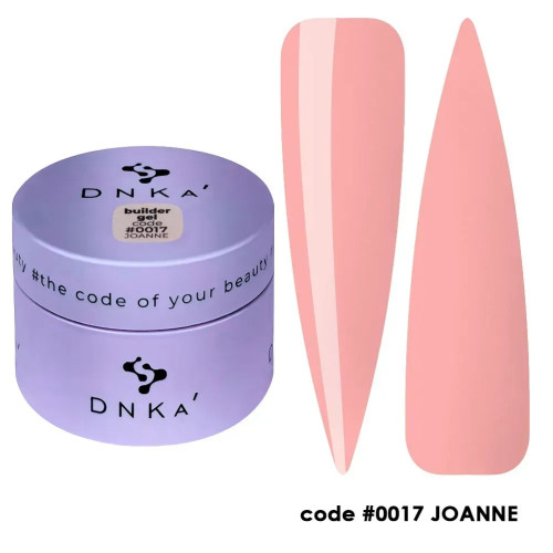 Моделирующий гель DNKa Builder Gel №0017 Joanne, 30 мл