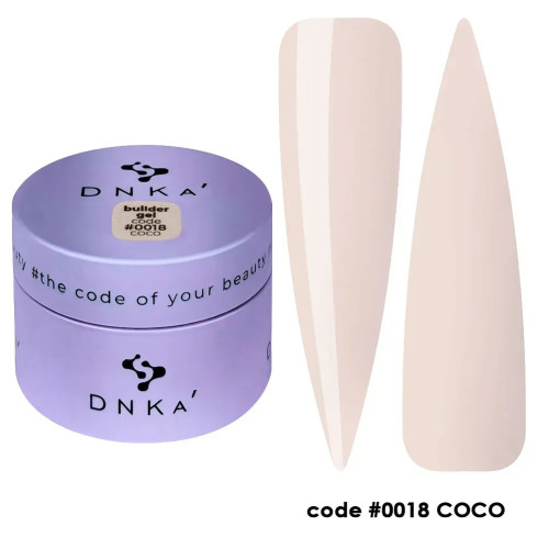 Моделирующий гель DNKa Builder Gel №0018 Coco, 30 мл