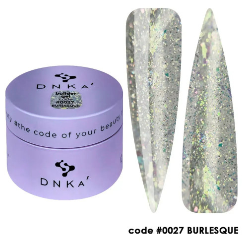 Моделюючий гель DNKa Builder Gel №0027 Burlesque, 30 мл