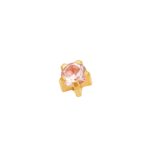 Сережки-иглы STUDEX R-106, крапан "Александрит"